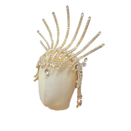Rhinestone Showgirl Headpiece