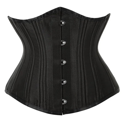 20 Steel Bone Cotton Underbust Corset Heavy Duty Waist Trainer Cincher