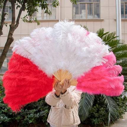 90CM Ostrich Feather Fans
