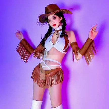 The Stardust Frontier Fringe – Custom Western Performance Suit