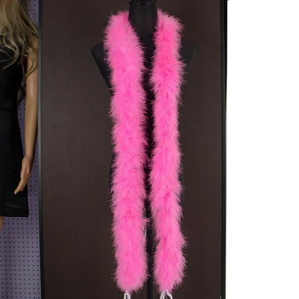 Fluffy Marabou Turkey Feather Boa (2 Meters)