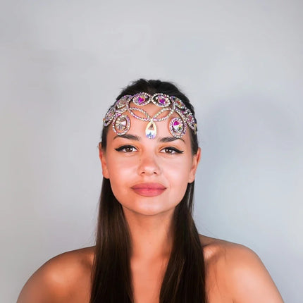 AB Rhinestone Headpiece