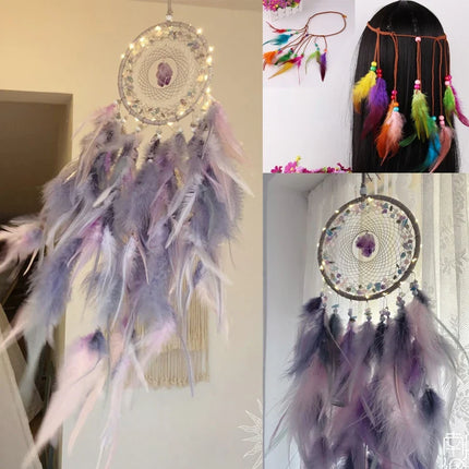 Natural Rooster Craft Feathers Bulk Pack