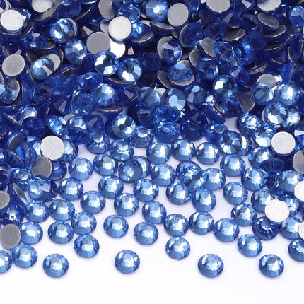 SS3-SS60 Blue Series Non-Hotfix High Quality Glass Flatback Rhinestones