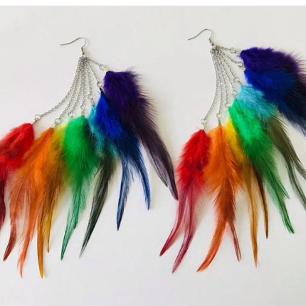 Natural Rooster Craft Feathers Bulk Pack