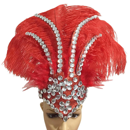The Stardust Dionysia – Classic Feathered Samba Carnival & Masque Crown