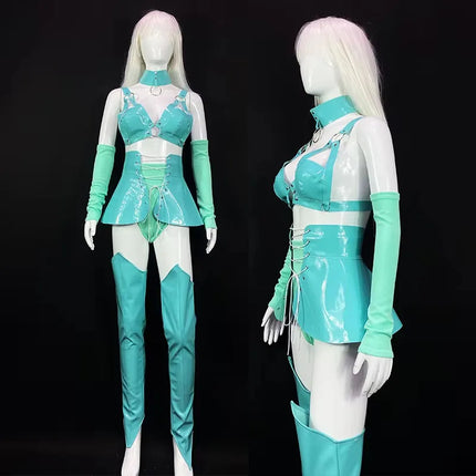 The Stardust Mint Mirage – 5-Piece Gogo Performance Set
