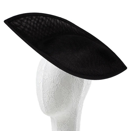 32x21cm Oval Sinamay Fascinator Base DIY Millinery Derby Hat Headpiece Mold