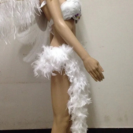 The Stardust Victoria Sovereign – Deluxe Angel Feather Wing & Headdress Stage Costume Set