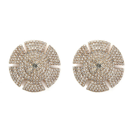Sparkly Rhinestone Geometric Reusable Nipple Pasties Self-Adhesive Breast Covers