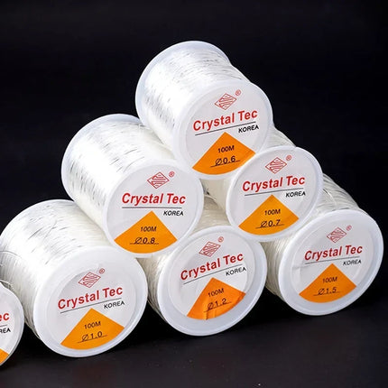 Strong Clear Elastic Stretch Jewelry Cord for Beading & Crafting