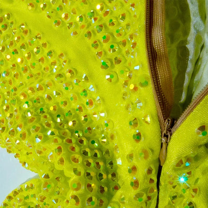 Sparkly Rhinestone Luxury Jumpsuit & Stage Performance Costume