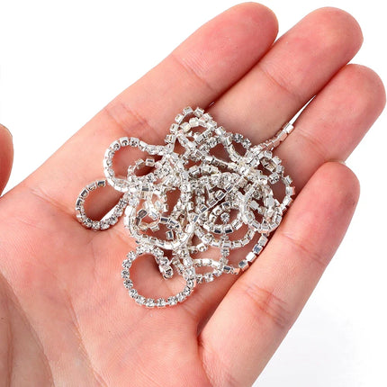The Stardust Sparkle Claw – Premium Glass Crystal Strass Rhinestone Trim