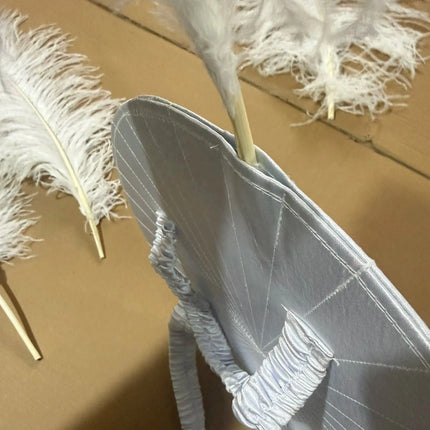 Feather Backpiece and Plume Headdress Set