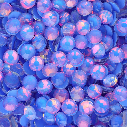 SS6-SS30 Mocha Opal Coral Reef Flatback Glass Non-Hotfix Rhinestones