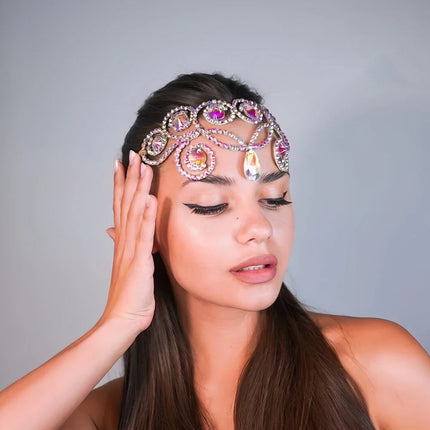 AB Rhinestone Headpiece