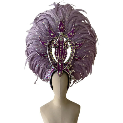 The Stardust Copacabana Feather Crown – Samba Parade Headdress