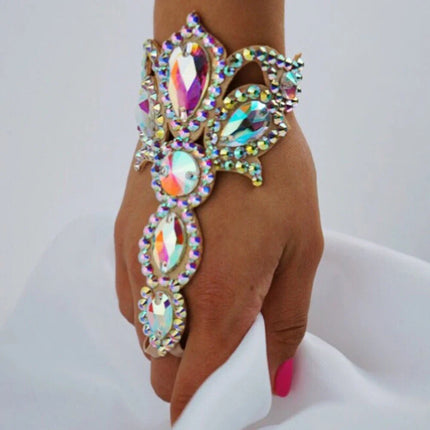 Rhinestone Bracelet Hand Chain