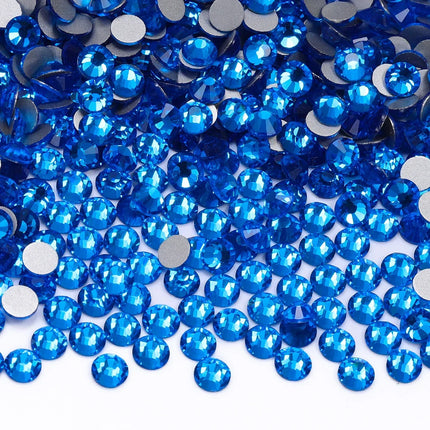 SS3-SS60 Blue Series Non-Hotfix High Quality Glass Flatback Rhinestones