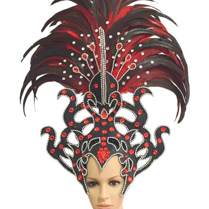 The Stardust Dionysia Masquerade Crown – Carnival & Ball Samba Headdress