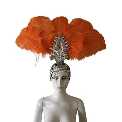 The Stardust Dionysia – Carnival & Samba Feathered Masque Ball Crown