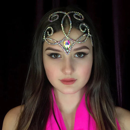 Rhinestone Drop Headpiece
