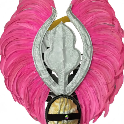 The Stardust Luminary – Premium Feathered Carnival & Samba Halo Headdress