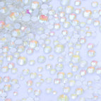 Shimmer White / Mix Size(SS6-SS20) / 1440Pcs