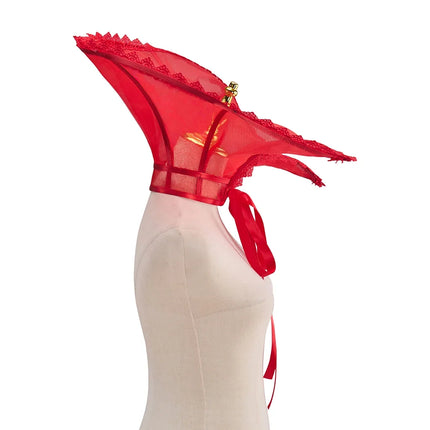Tudor Elizabethan Standing Collar Gothic Renaissance Medici Ruffle Neck Capelet