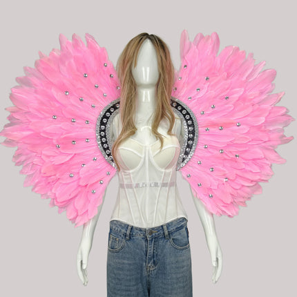 Unisex Feather Carnival Shawl & Scarf Performance Accessory
