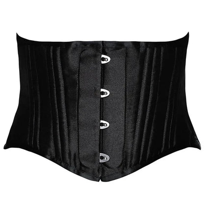 24 Steel Bone Underbust Corset Heavy Duty Waist Trainer Cincher Bustier
