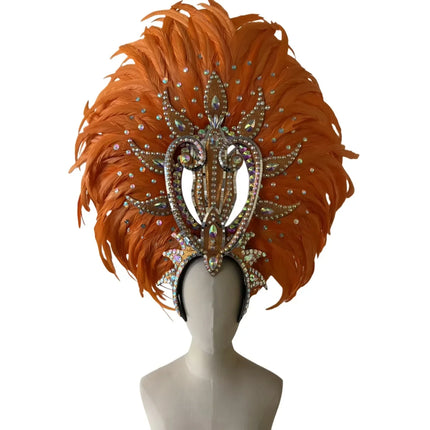 The Stardust Copacabana Feather Crown – Samba Parade Headdress