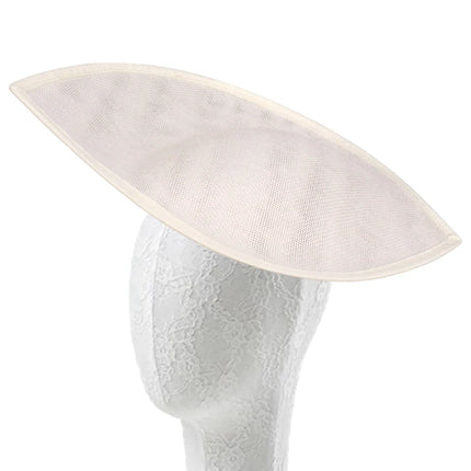 32x21cm Oval Sinamay Fascinator Base DIY Millinery Derby Hat Headpiece Mold