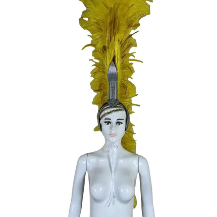 The Stardust Luminary – Premium Feathered Carnival & Samba Halo Headdress