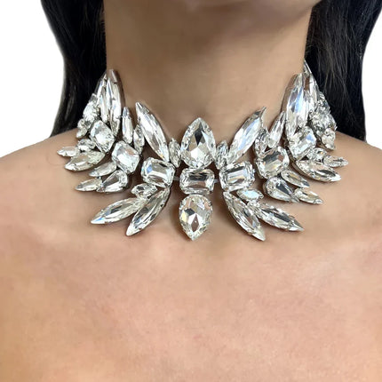 Crystal Rhinestone Choker Necklace