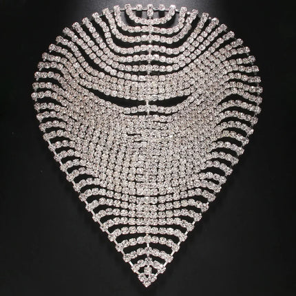 Rhinestone Crystal Head Chain