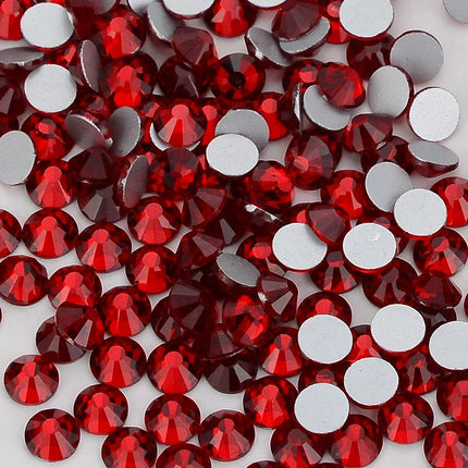 SS3-SS30 Red Series Non-Hotfix Glass Flat-Back  Rhinestones