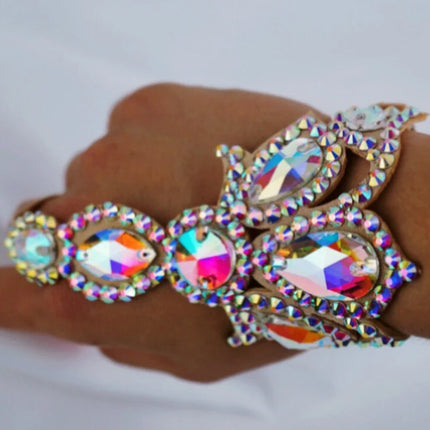 Rhinestone Bracelet Hand Chain