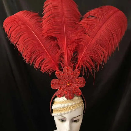 The Stardust Flora Cabaret Crown – Five-Flower Rhinestone Headdress