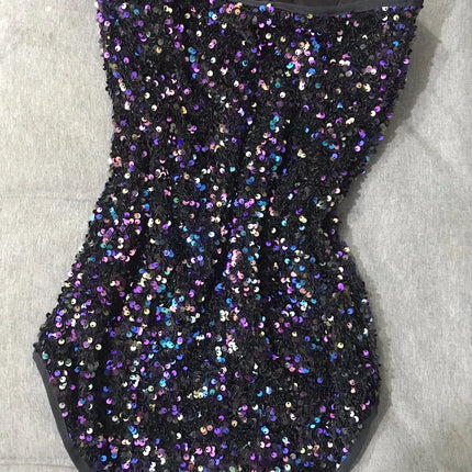 The Stardust Dynasty Sequin Bodysuit – Luxury Structured Stage Leotard