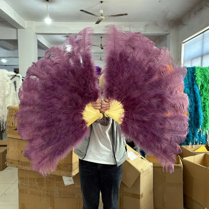 90CM Ostrich Feather Fans