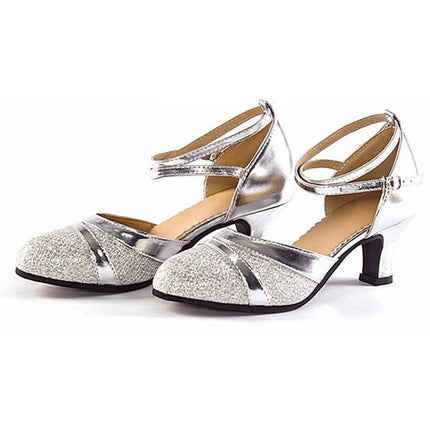 The Stardust Tropicana Latin Dance Heel – Classic Strappy Ballroom Sandal