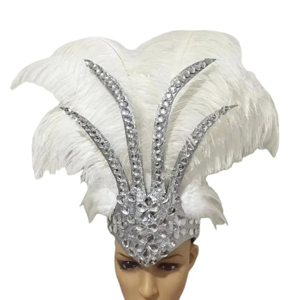 The Stardust Dionysia – Classic Feathered Samba Carnival & Masque Crown