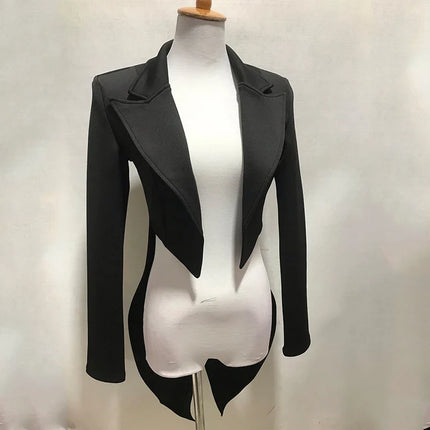 The Stardust Cabaret Ringmaster Tailcoat – Structured Performance Suit