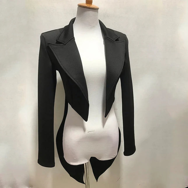 The Stardust Cabaret Ringmaster Tailcoat – Structured Performance Suit