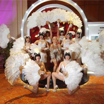 130CM Ostrich Feather Fans