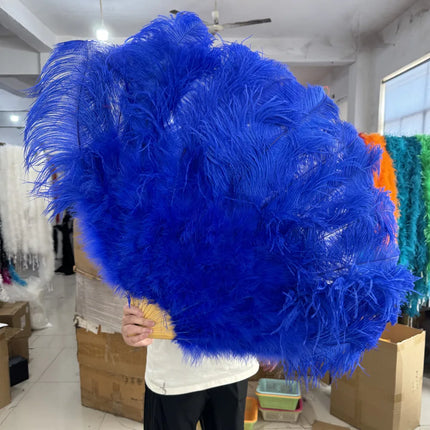 100CM Ostrich Feather Fans