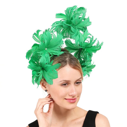 Feather Flower Headdress
