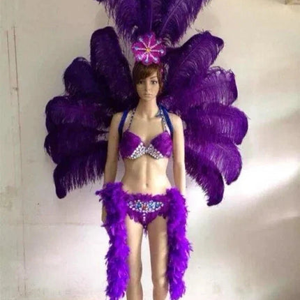 The Stardust Victoria Sovereign – Deluxe Angel Feather Wing & Headdress Stage Costume Set