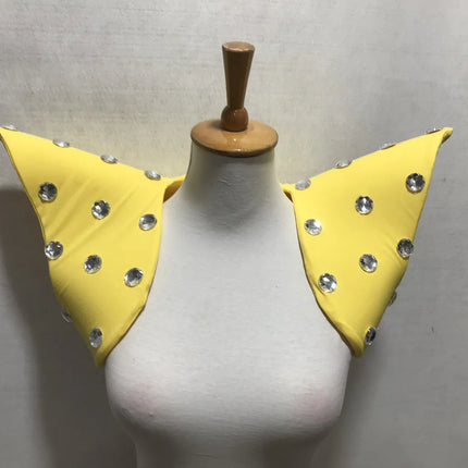 Avant-Garde Showgirl Shoulder Armor Vest – Carnival Stage & Performance Collar Piece